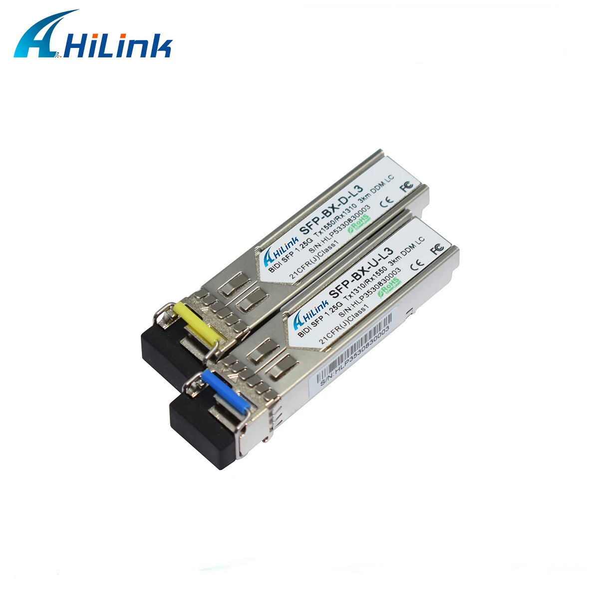 10 Pairs : 1.25G BiDi SFP 1310/1550nm 3KM LC/SC optional DDM Optic Transceiver | Мобильные телефоны и аксессуары