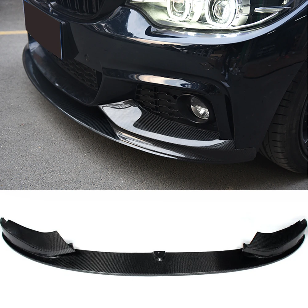 4 серии карбоновый автомобильный передний бампер спойлер для BMW F32 435i M Sport Bumper 2014