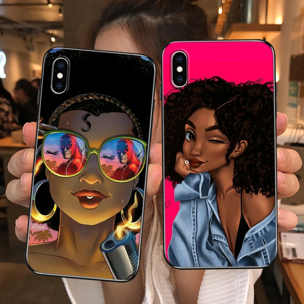 Мягкий силиконовый чехол в африканском стиле для iPhone 5 5s SE 2020 6 6s 7 8 Plus X XR XS 11 Pro Max из