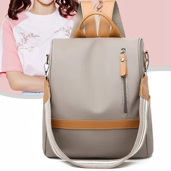 

Anti-theft Women Backpacks Ladies Large Capacity Backpack High Quality Bagpack Waterproof Oxford Women Backpack