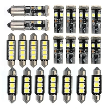 

21pcs Car LED bulbs Interior Light Dome Map Lamp Kit License Plate Light Bulbs For BMW E46 Sedan M3 1999-2005 Led Light Bulbs