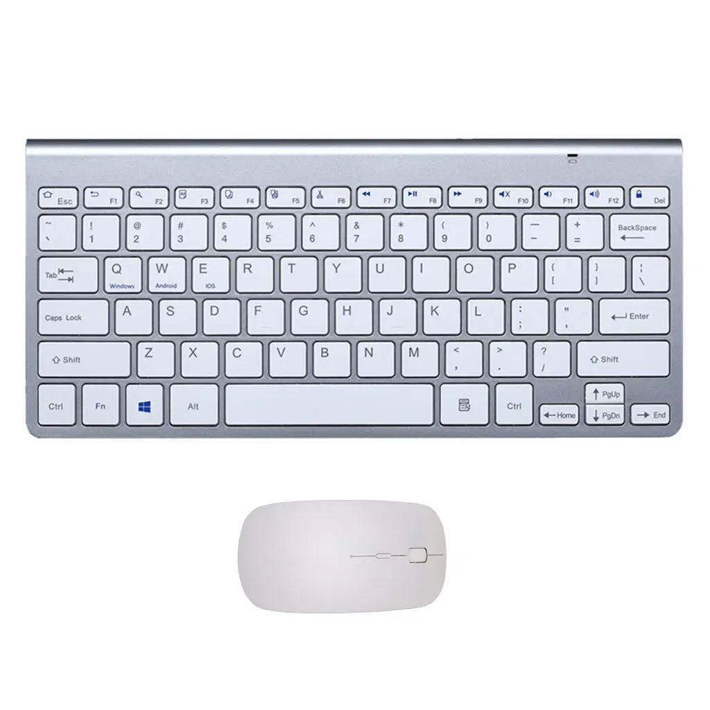 2.4G Waterproof Wireless Keyboard & Mouse Combo Set Mini Multimedia Keyboard For PC Laptop Notebook Mac Desktop Office Supplies