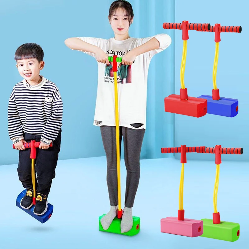 

New Sports Games kids Toys Foam Pogo Stick Jumper Outdoor Playset Fun Fitness Equipment Toys For Children Gifts Boys Girls