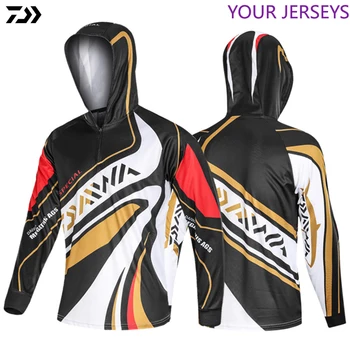 

2020 Top New Fishing Hooded Quick-dry Anti-UV Sun Protection Breathable Professional Cycling Clothes Sport Fishing Clothes