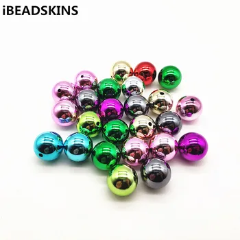 

New arrival! 20mm 100pcs/lot acrylic UV Round beads for jewelry making DIY