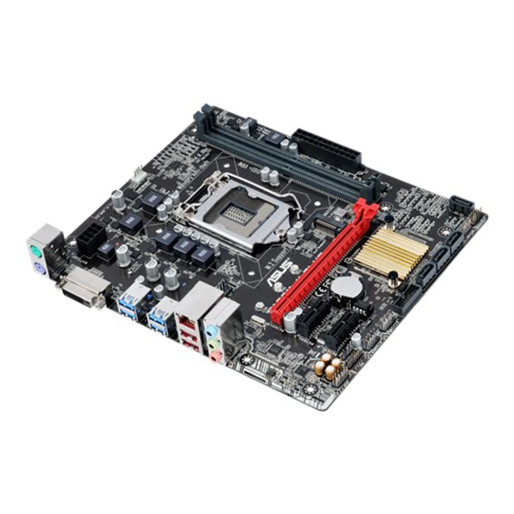 Asus B150M-V PLUS Intel B150 оригинальная б/у материнская плата LGA 1151 Core i7/i5/i3/Pentium/Celeron DDR4 32G Micro ATX