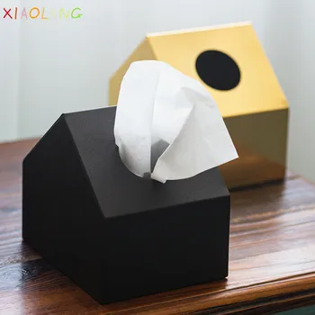 

Ins Dining Table Tissue Box Decoration Creative Nordic Home Living Room Coffee Table Drawer Tray Light Luxury Style Decoration