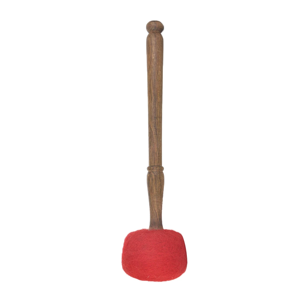 Meditation Singing Bowl Tibetan Buddhist Wool Felt Hammer