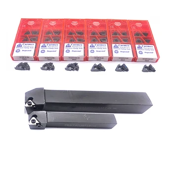 

1 Units SER1212H16 SER1616H16 SER2020K16 SER2525M16 10 Units 16ER AG60 AG55 A60 lathe insert lathe tool holder