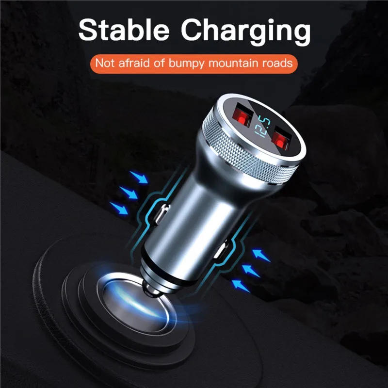 double car charger USB Car Charger For iphone 12 11 36W Quick Charge 3.0 Fast Charging Charger For Xiaomi Type C QC PD 3.0 Mobile Phone Charger best usb car charger