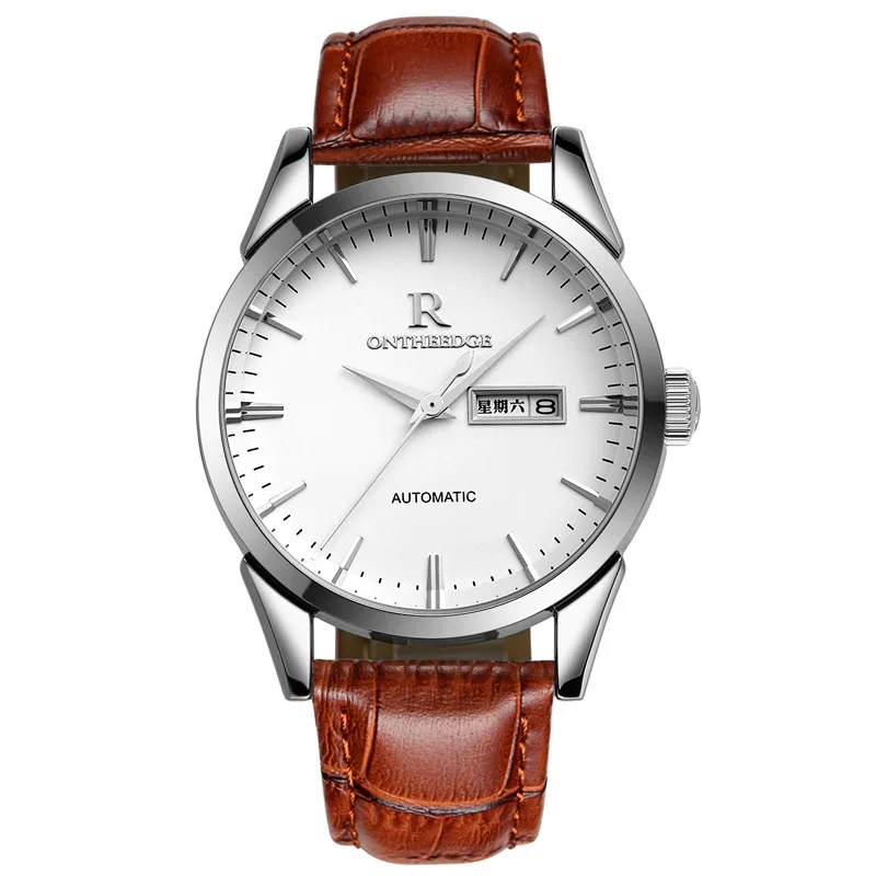 2021 new quartz watches men/woman leather week calendar watch waterproof 30M pin buckle diameter 38mm wrist watches for men woma 