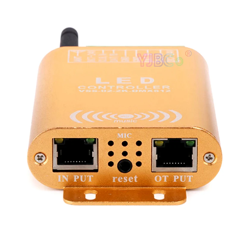 Led SPI Wifi connection controller;2048 pixel LED digital addressable controller;dream color strip light controller with micphon