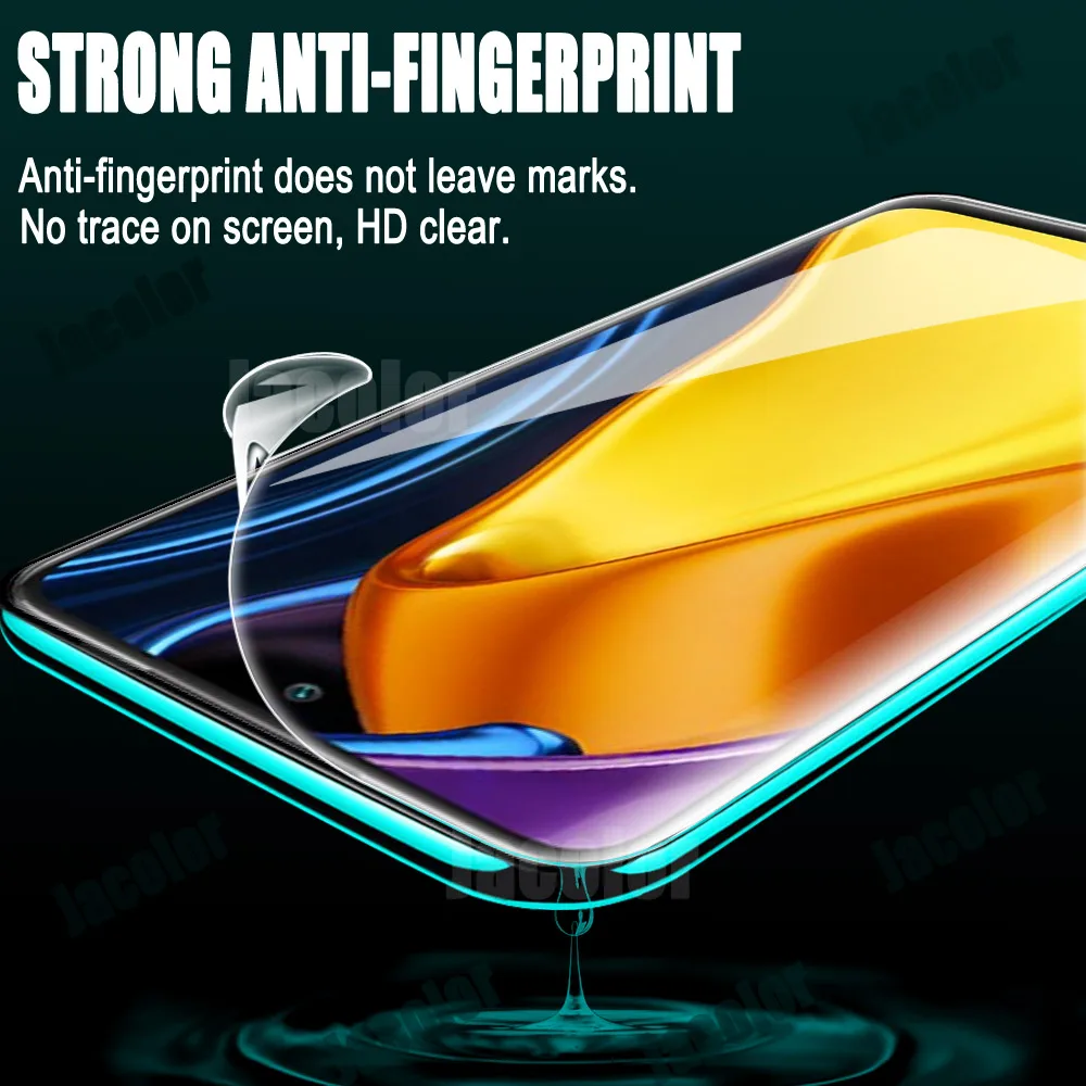 mobile screen guard Safety Hydrogel Film For Xiaomi Poco M3 Pro 4G/5G Back Screen Protector Camera Glass For Xiomi Pocophone M3 Soft Film M3Pro HD phone tempered glass