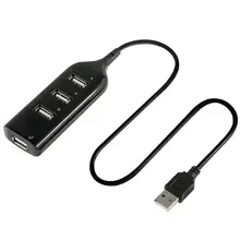VIPATEY USB Hub Высокоскоростной 4 Порты и разъёмы USB разветвитель Мульти USB 2,0 Порты и разъёмы мини концентратор для MacBook Pro Тетрадь PC USB флеш-накопители мобильный жесткий диск и многое другое
