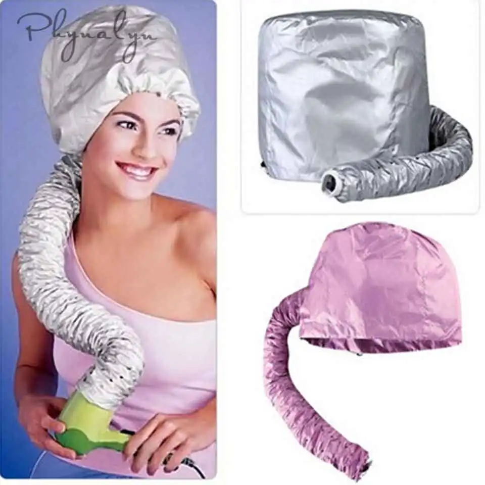 Портативные шапочки для волос, удобные шапочки для ухода за волосами, серебряная нейлоновая шапка для волос, крышка для головы, насадка для домашнего салона, Парикмахерская