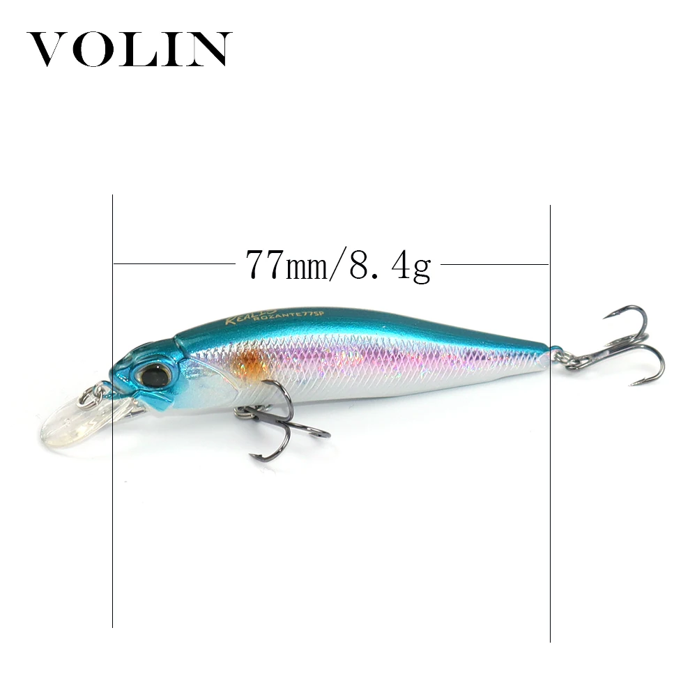 Model Magnetic Hard Fishing Wobbler 90mm 10g Minnow Bait Artificial Bait  Swimbait for Pike Perch Bass