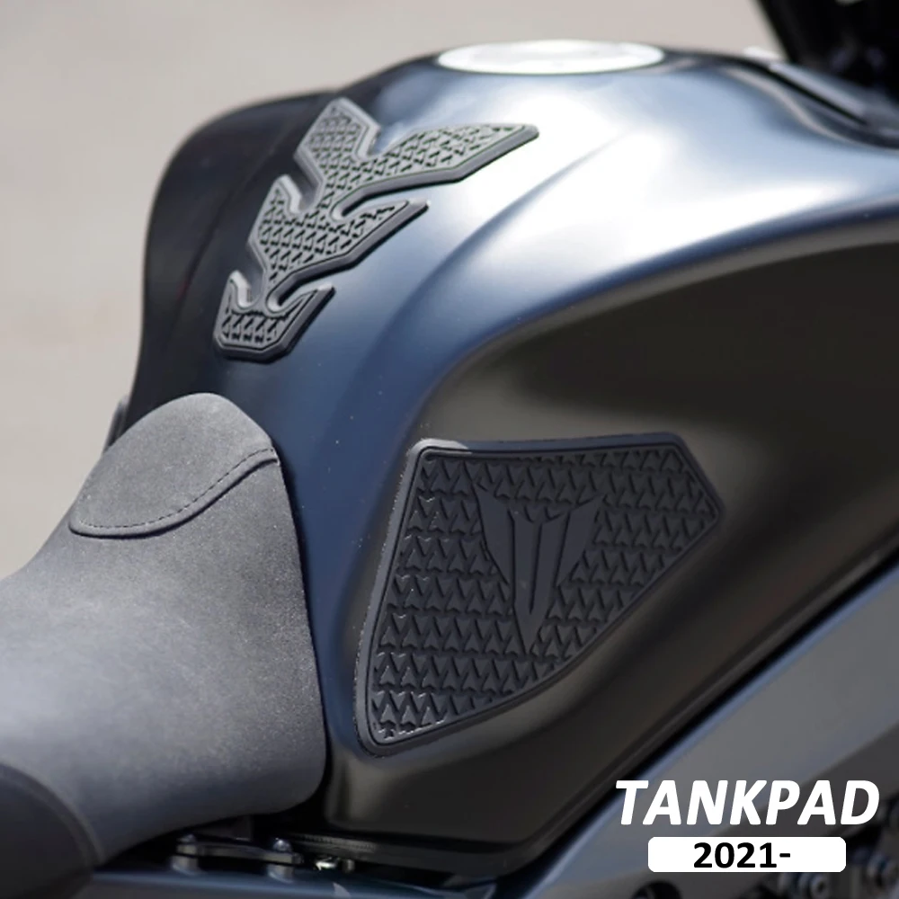 2021 FOR YAMAHA MT-09 MT09 Motorcycle Non-slip Side Fuel Tank Stickers Waterproof Pad Rubber Sticker