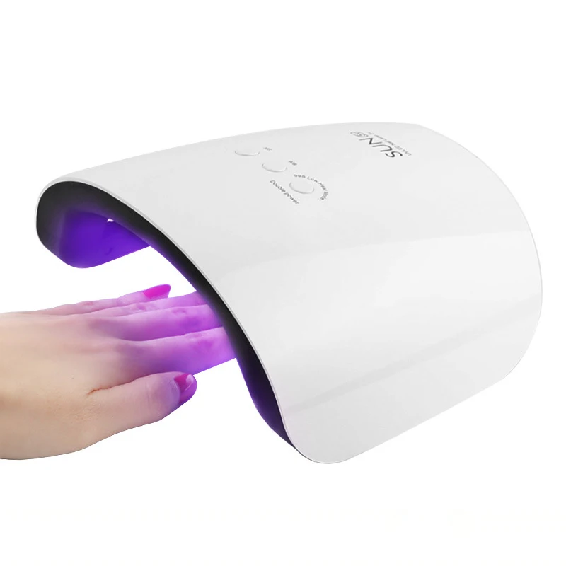 

Sun5V 24W Nail Light LED Lights Nail UV Lamp for Curing Fingernail Toenail Manicure Gel Polish Nail Dryer Three Time Setting