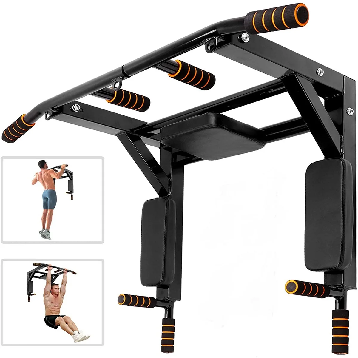 Permalink to Horizontal Bars Wall Mounted Pull Up Chin Up Bar Home Gym Workout Muscle Training Multifunction Fitness Equipments Exercise