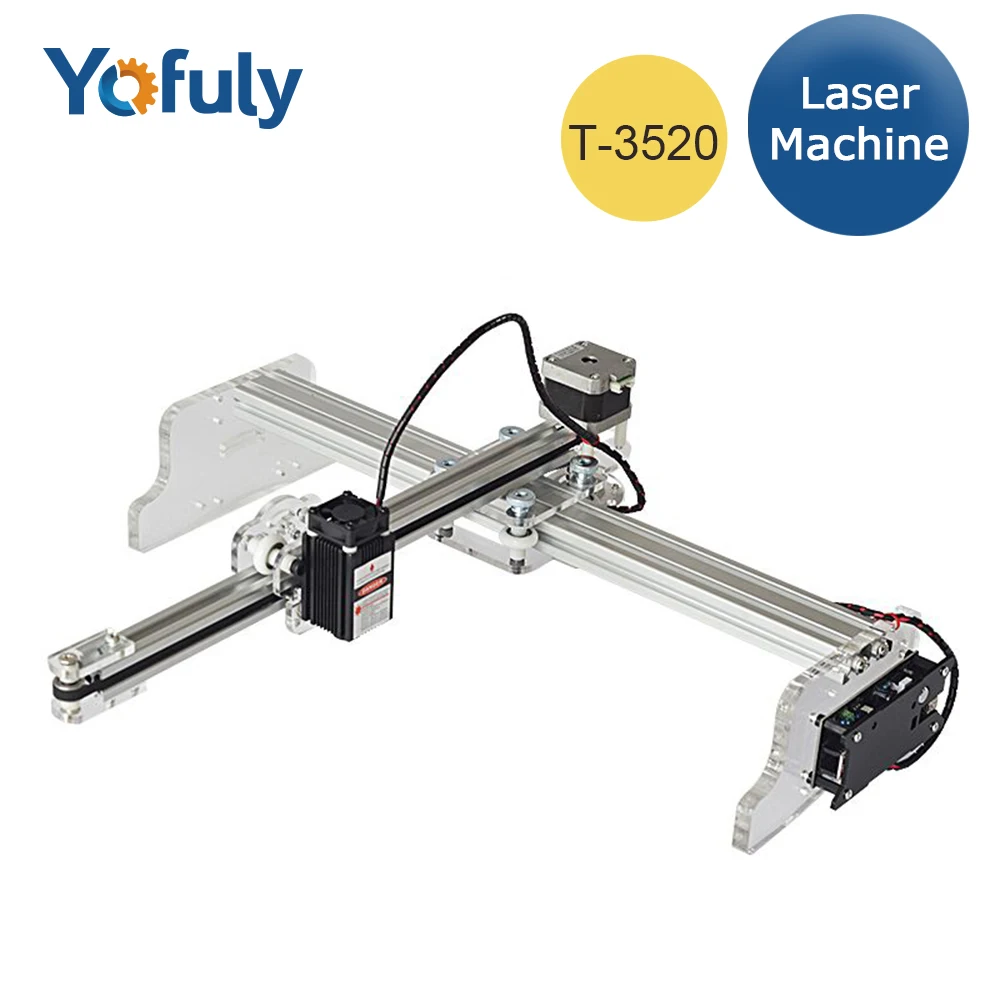 

3520 Laser Engraving Machine DIY CNC 3520 Machine Desktop CNC Wood Router Mini Single Arm Marking Machine
