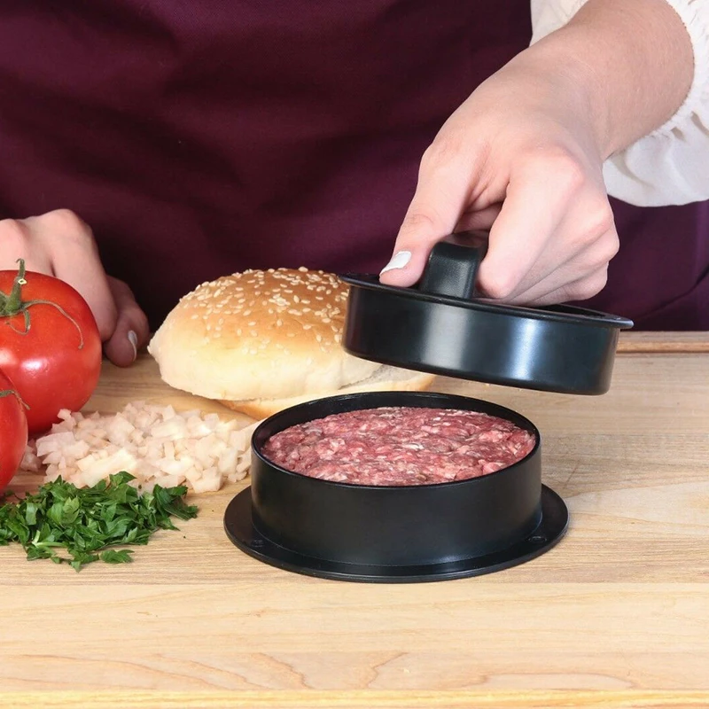 

Hamburger Meat Press Non Stick Making Tools Pressing Sliders Molds Patty Maker Manual Burger Machine Accessories