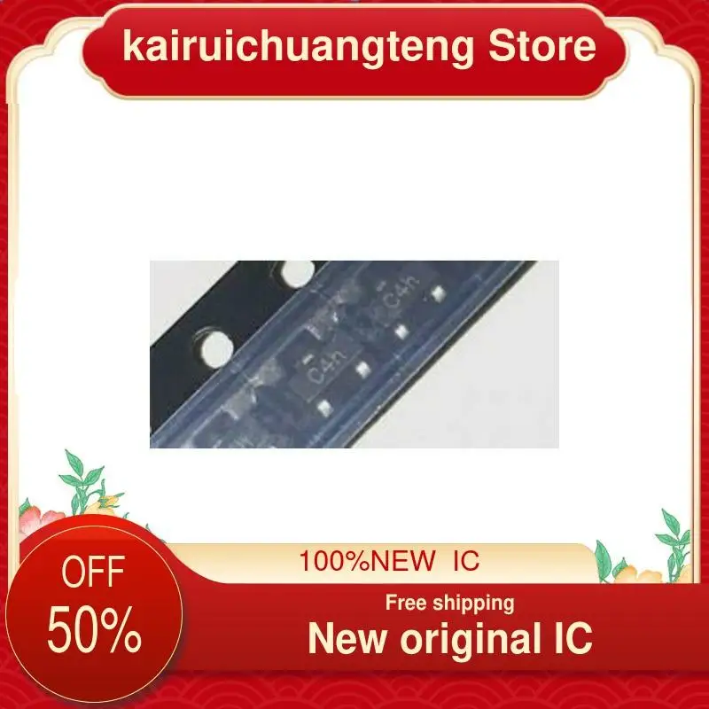 

10PCS HSMS-2824-TR1G Screen printed C4 SOT23 RF chip diode New original IC