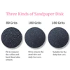 60 Pieces Replacement Sandpaper Disk Sanding Paper Accessory For Electric Foot Callus Remover Tool Pedicure Foot File 60PCS/Box 4
