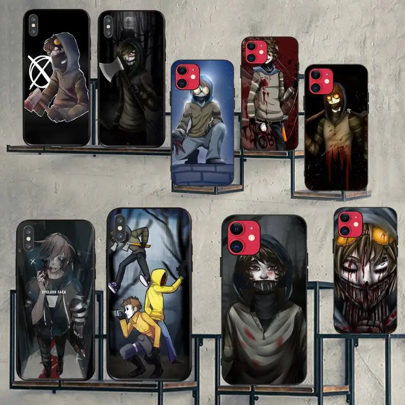 Чехол для телефона CUTEWANAN Creepypasta Ticci Toby x reader постер iPhone 11 pro XS MAX 8 7 6 6S Plus X 5S SE XR |