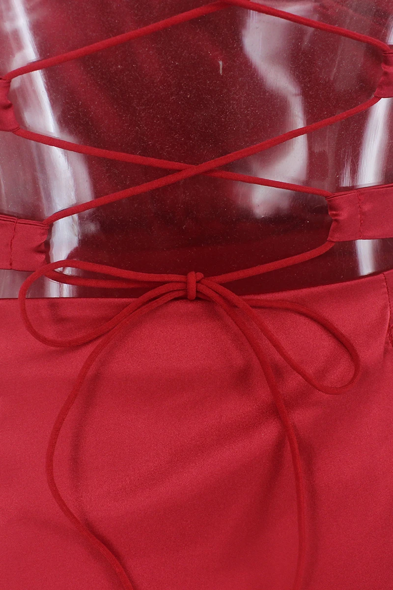Feditch сексуальное облегающее платье на бретельках, женское весеннее однотонное вечернее платье из двух частей, сатиновое повседневное женское платье Vestidos