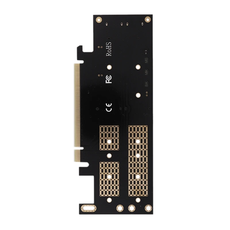 M.2 NVMe NGFF для Pci-E 4X3 в 1 карта расширения адаптер карта B+ M ключ MSATA