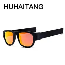 Поляризационные солнцезащитные очки для женщин, Роскошные браслеты, праздничные складные солнцезащитные очки, женские Сланцевые браслеты