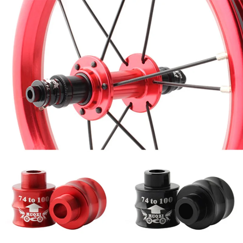 

1 Pair Bicycle Hub Extension Seat 74mm To 100mm Front Fork Hubs Adapter Converter MTB Road Bike Parts Tools