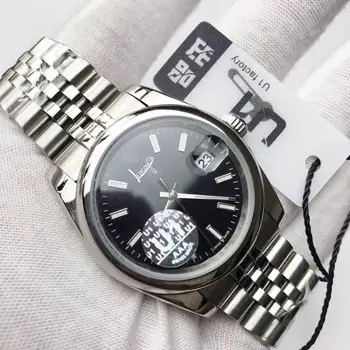 

Luxury brand watch men 36mm DATE JUST automatic mechanical AAA sweeping stainless steel watches 2813 U1 factory Jubilee 0177