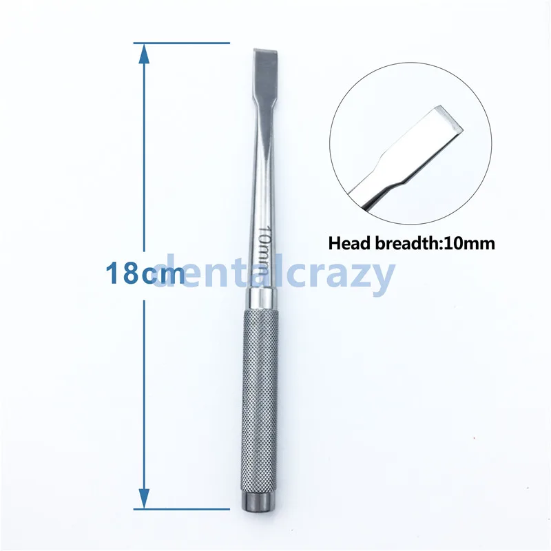 10mm Костный нож, зубило для носовой кости, инструменты для изменения формы, носовой остеотом из нержавеющей стали, косметический хирургический инструмент, пластмассовый инструмент для носа - Цвет: 10mm