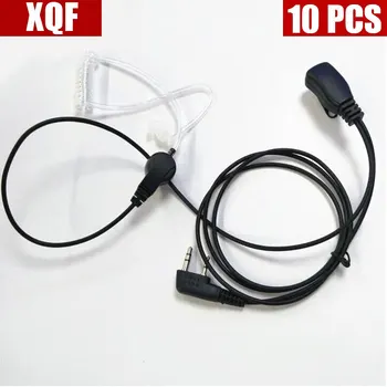 

XQF 10PCS Earpiece Headset For KENWOOD BAOFENG Radio UV-5R BF-888s Earpiece Headset