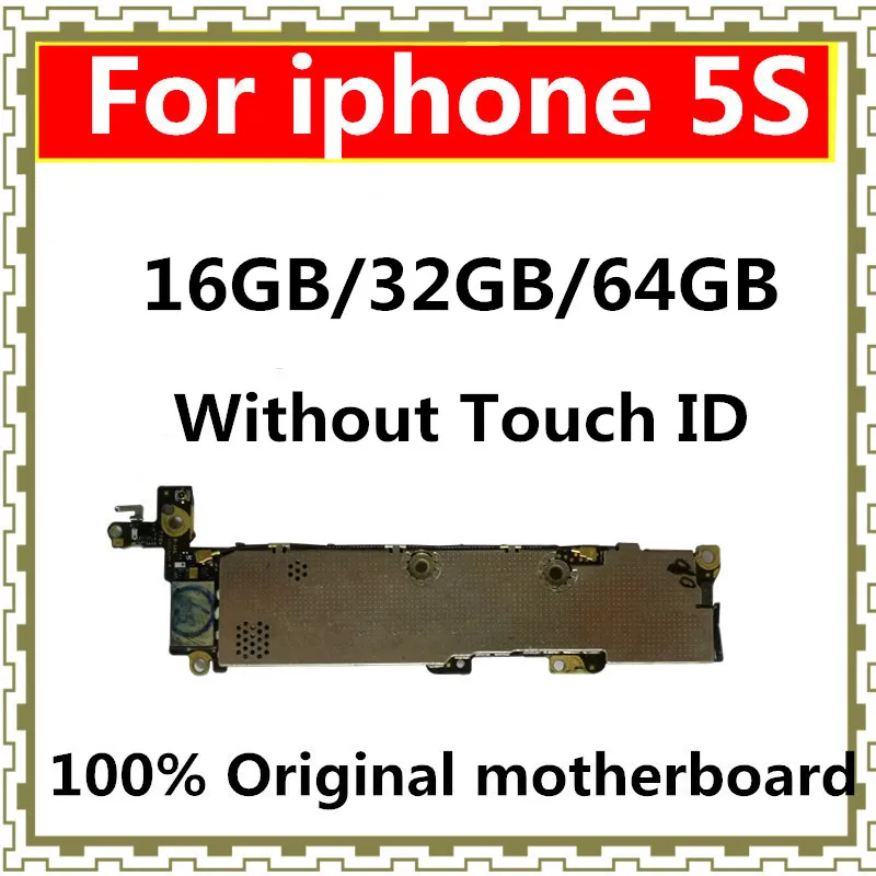 16 ГБ 32 ГБ 64 ГБ материнская плата с/без touch ID для iphone 5S разблокированная материнская плата Система IOS материнская плата с чипами