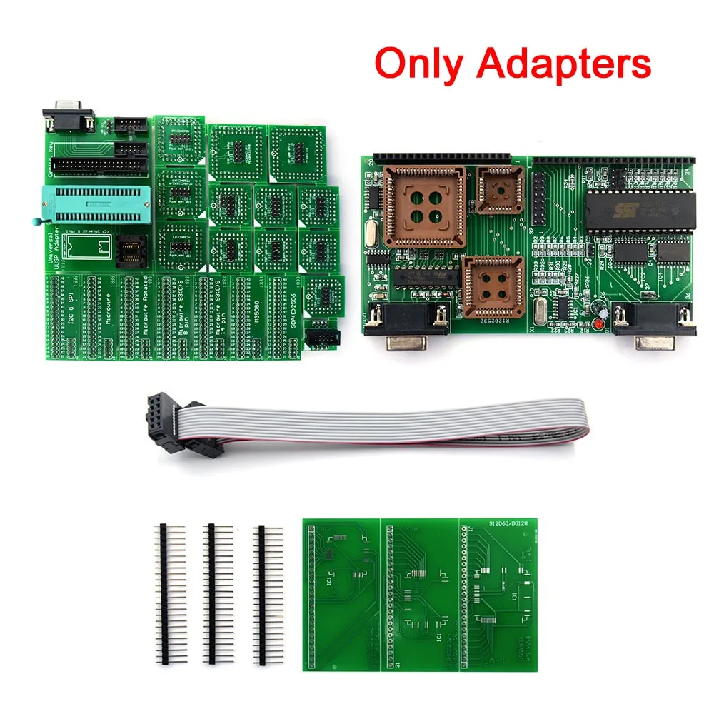 Only Adapters Новейший UPA Usb программатор ЭБУ UPA-USB ЭБУ программатор UPA USB V1.3 с полным адаптером - Цвет: Only Adapters