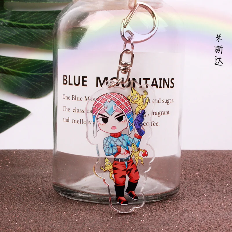 Аниме Jojos странные приключения Подвески брелок мультфильм фигура Джордж Joestar