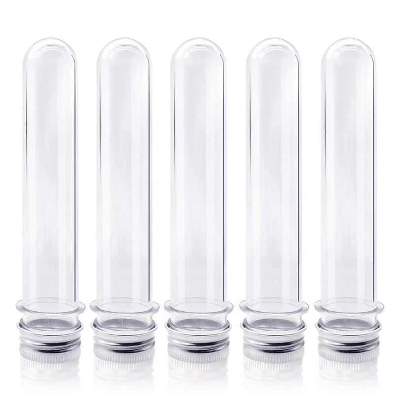 

20Pcs/Lot 40Ml Plastic Test Tube Skittles Candy Box Baby Shower Handmade Candy Box Birthday Party Decor Gift Box