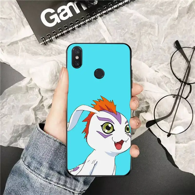 YNDFCNB Japanese Anime Digimon Shell Phone Case for Xiaomi Redmi 5 5Plus 6 6A 4X 7 7A 8 8A 9 Note 5 5A 6 7 8 8Pro 8T 9 xiaomi leather case chain Cases For Xiaomi