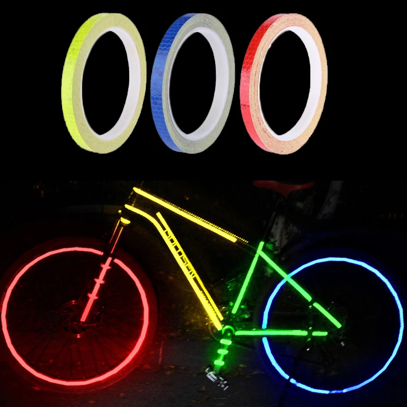 

1 Pc Car Sticker Reflective Stickers Car Auto Decals Night Sturdy Warning Notice for Outdoor Car Motorcycle Bicycle Accessories