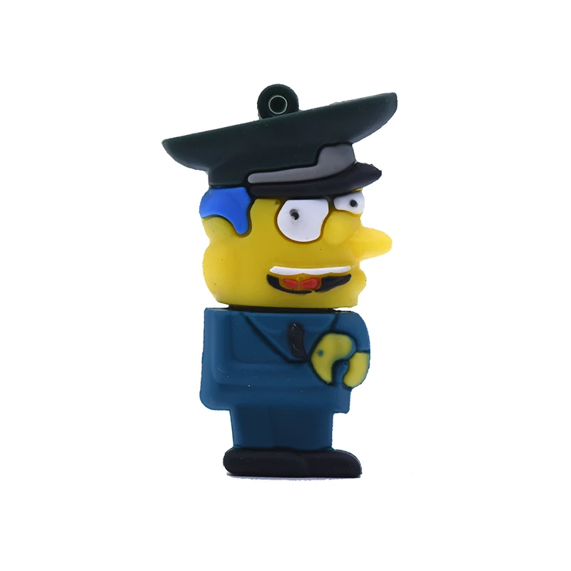 Bart Simpson мышь волк Memory Stick аниме мультфильм Симпсоны Usb Flash Drvie 32 ГБ 16 ГБ 8 ГБ 4 ГБ флеш-накопитель 64 ГБ U Stick - Цвет: M1