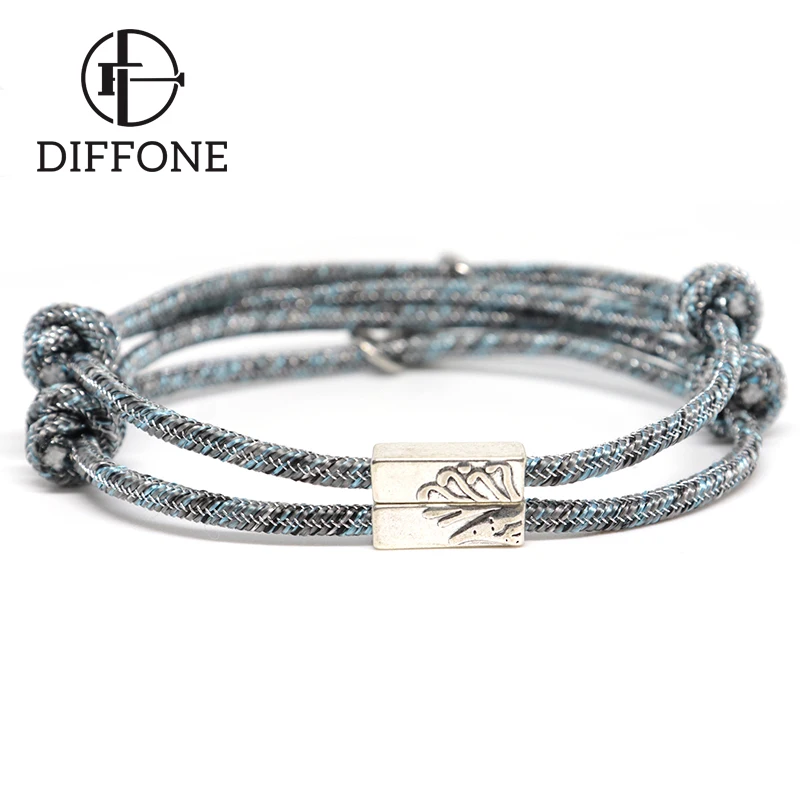 Diffone 2 шт./компл. пара браслетов для женщин и мужчин креативные браслеты с