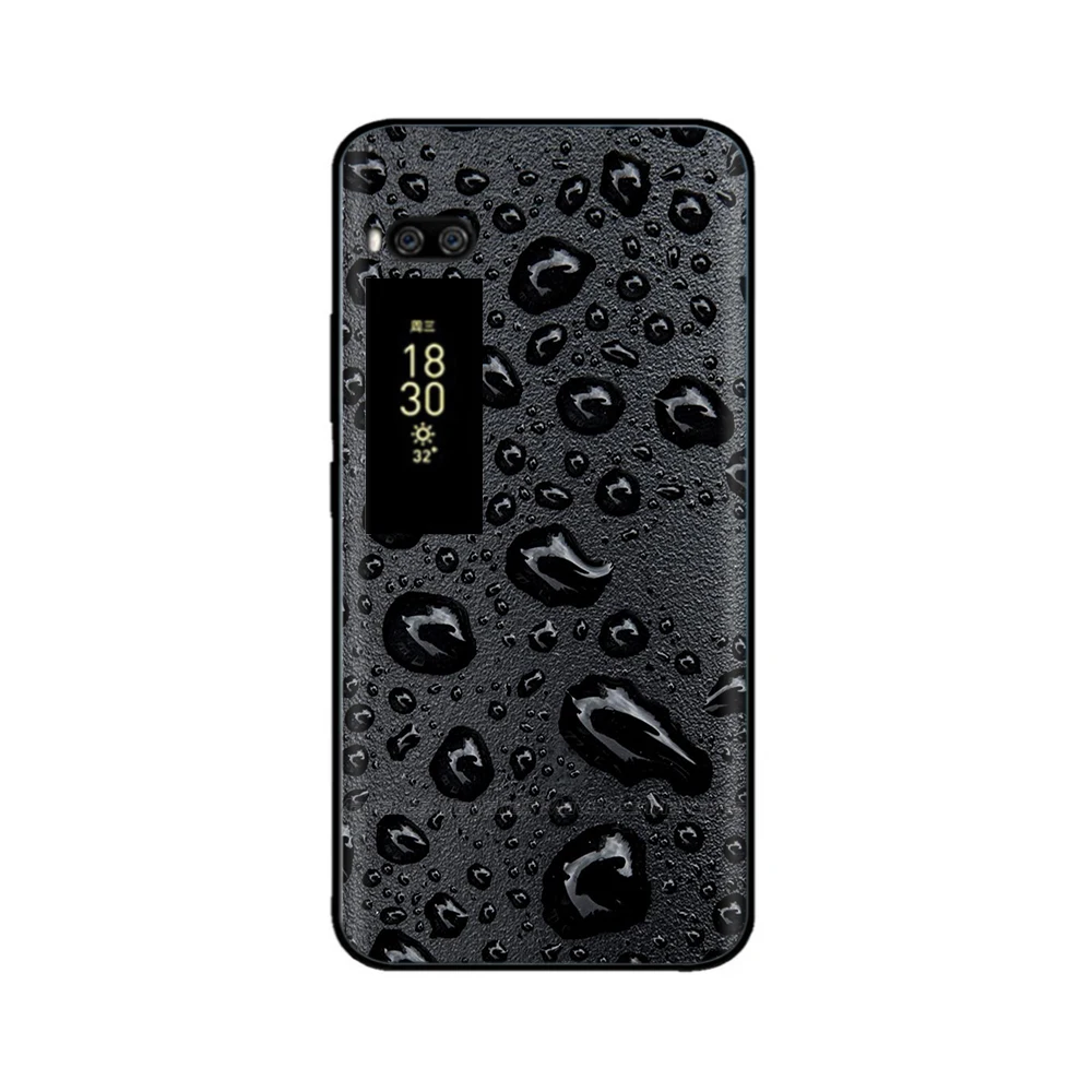 For Meizu Pro 7 Case Phone Back Cover for Meizu Pro 7 Plus Case for Meizu Pro7 7Plus Bumper Silicon Soft Funda Black Tpu Case meizu phone case with stones back Cases For Meizu