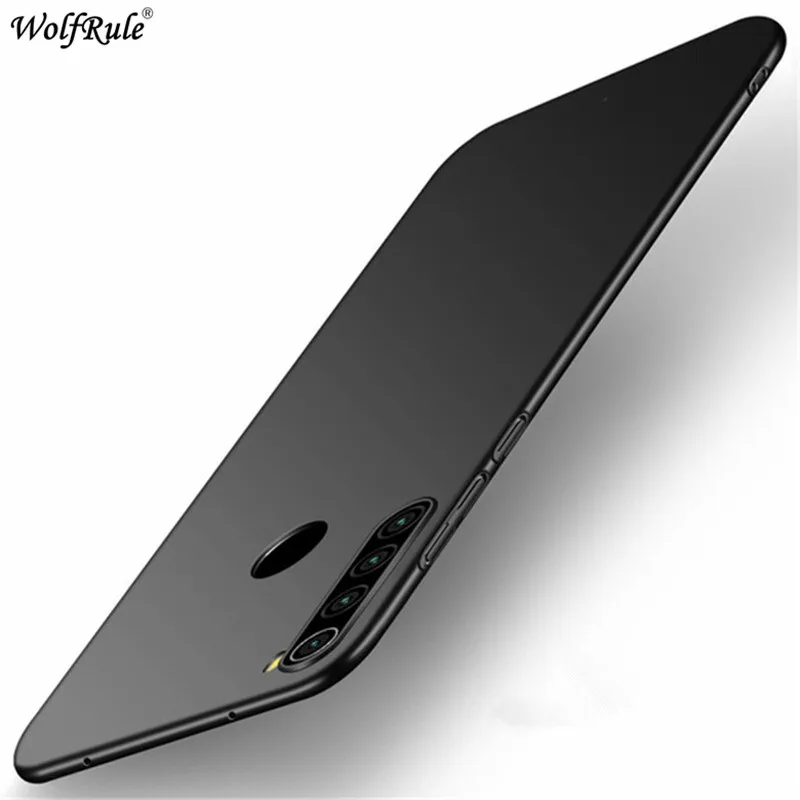 Для Xiaomi Redmi Note 8T чехол Бампер Ультра-тонкий гладкий PC задняя крышка для телефона 8 6