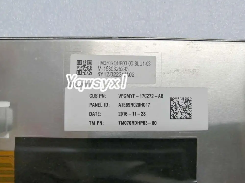Tela Lcd de Polegadas Yqwsyxl Original Painel de Substituição Tm070rdhp0300 Industrial - Imagem 5