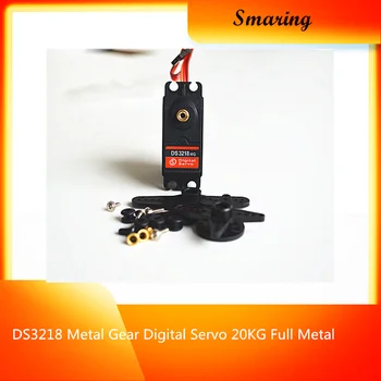 

DS3218 Metal Gear Digital Servo 20KG Full Metal Gear Digital Servo For Remote Smart Robot Tank Car Robotic Arm Model DIY RC Toy