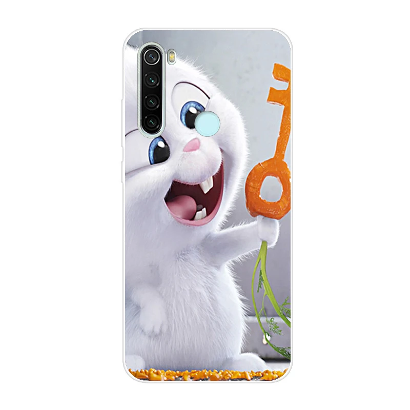 Красный Чехол из ТПУ для Xiaomi Redmi Note 8, мягкий силиконовый чехол для Xiaomi Redmi Note 8 Pro, чехол для Redmi Note8 8Pro, чехол для телефона с рисунком - Цвет: Красный