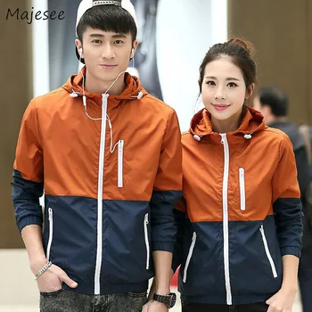 

Jacket Men Plus Size Windproof Harajuku Couple Clothes Stylish Patchwork Mens Jackets and Coats Ulzzang Males Streetwear Coat