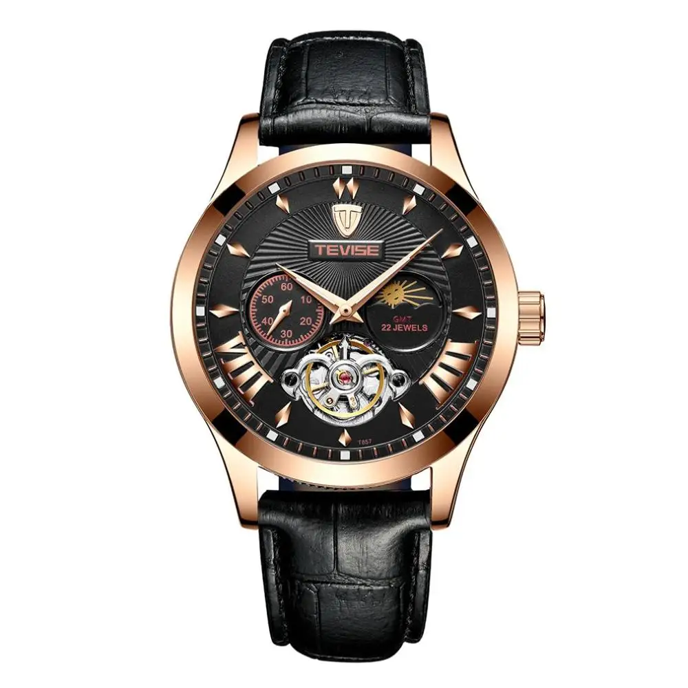 

Luxury Men'S Business Mechanical Watch Automatic Tourbillon Mechanical Watch Men'S Waterproof Watch